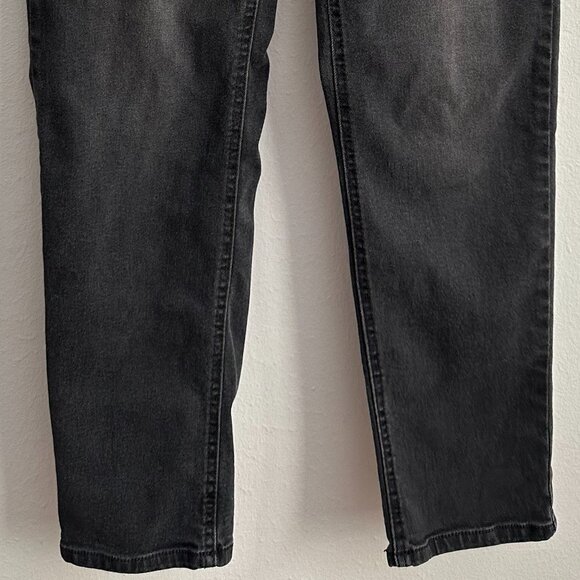 Pull & Bear Dark Grey High-Waisted Jeans (US 8) - Picture 3 of 8